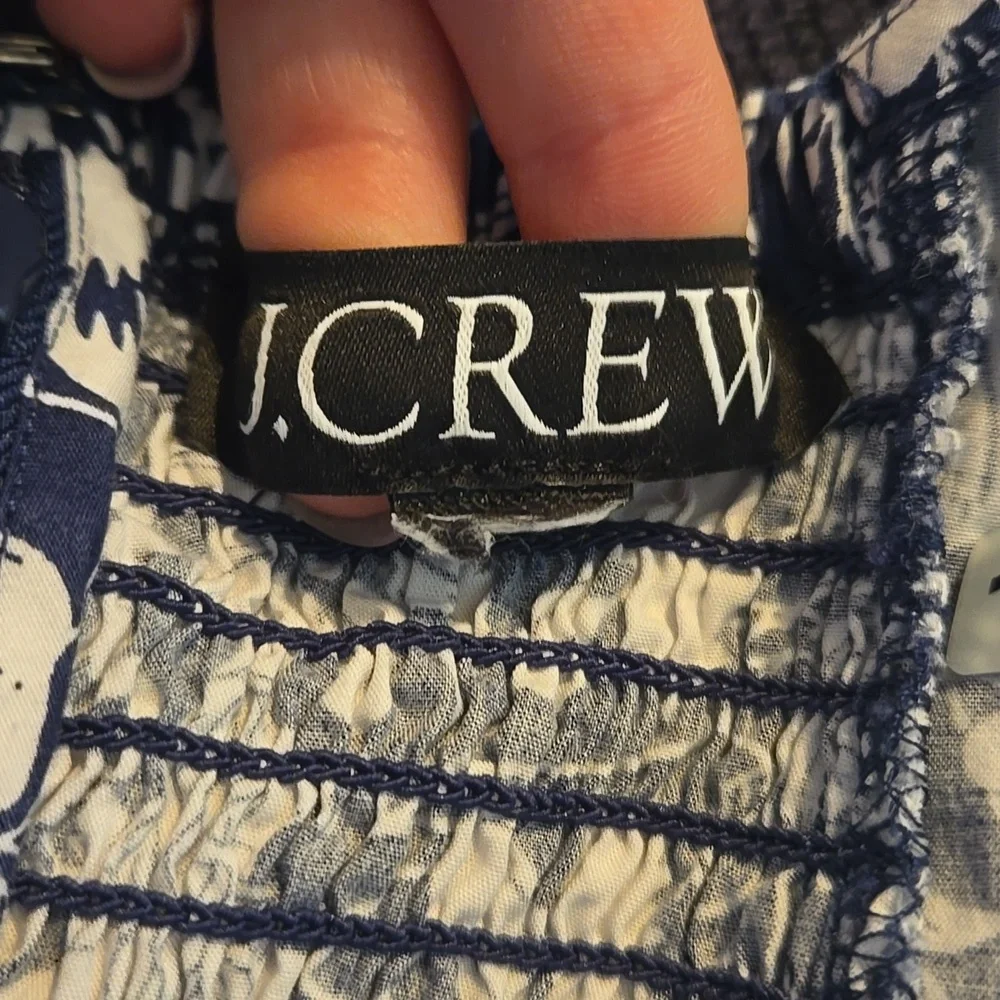 J Crew Puff Sleeve Top